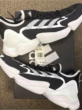 adidas Impact FLX Core Black Cloud White - Sculpted-sole Sneakers